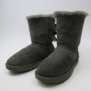 UGG Bailey Bow Corduroy Genuine Sheepskin Winter Warm Women's Boots Shoes 6